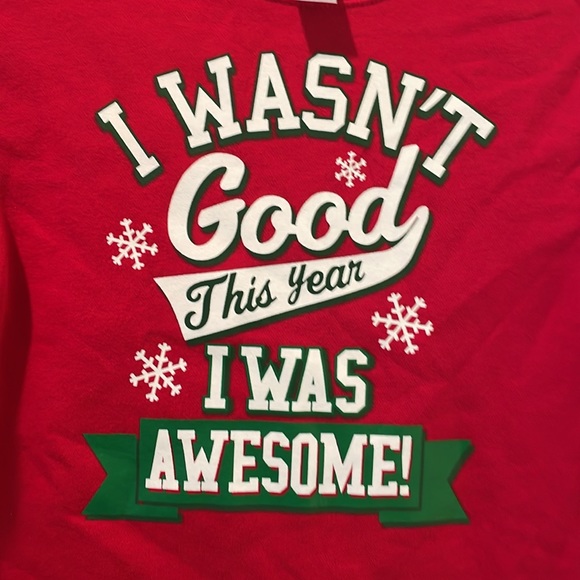 Excellent Condition Boys Holiday Fleece Sweatshirt Size M (8) - Picture 2 of 3